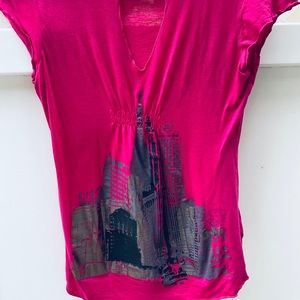 DKNY sleeveless blouse
